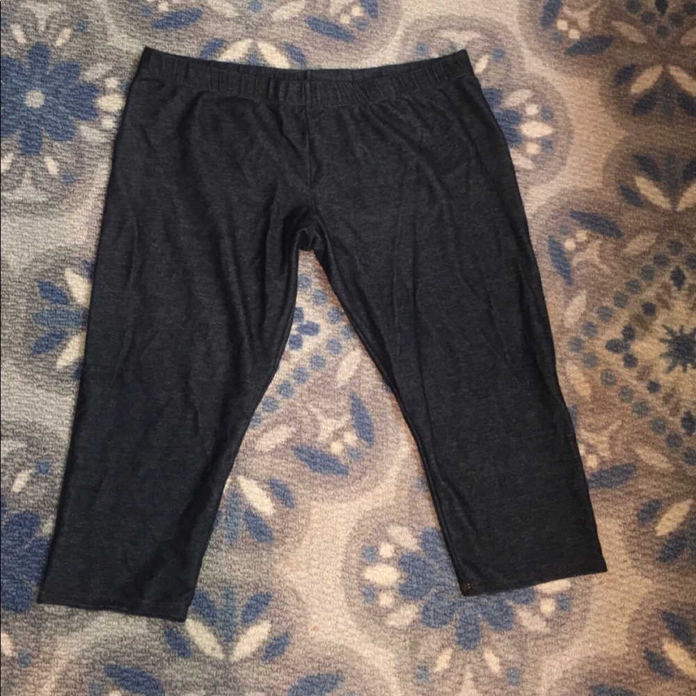 No boundaries blue crop jeggings